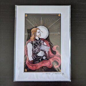 Marvel Thor Sun Tarot Fine Art Print 5x7